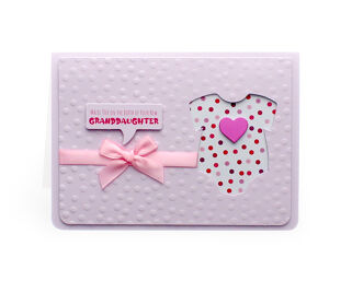 Baby Granddaughter Card - Hand Made